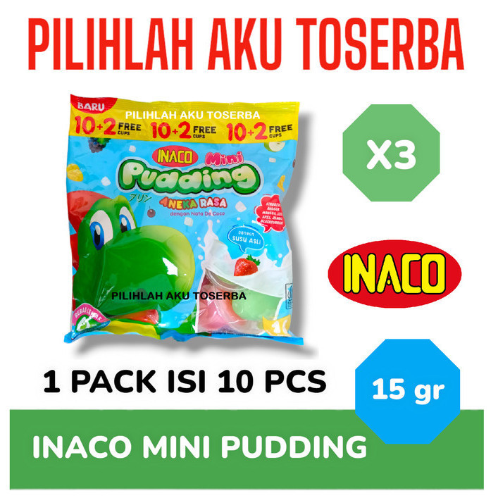 

INACO Mini PUDDING isi 10 cups - ( HARGA PER 3 BUNGKUS )
