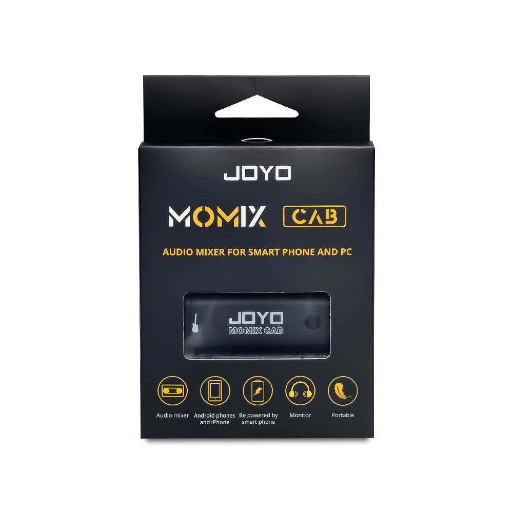 JOYO MOMIX CAB Guitar USB Soundcard Plug & Play Pocket Soundcard Portable Recording & Synthesizing S
