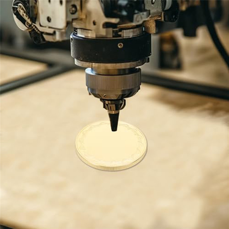 

AT51-6Pcs Blank Coins For Engraving, 40Mm Coin Blanks Laser-Engraving Blanks Custom Challenge-Coins Polished Metal