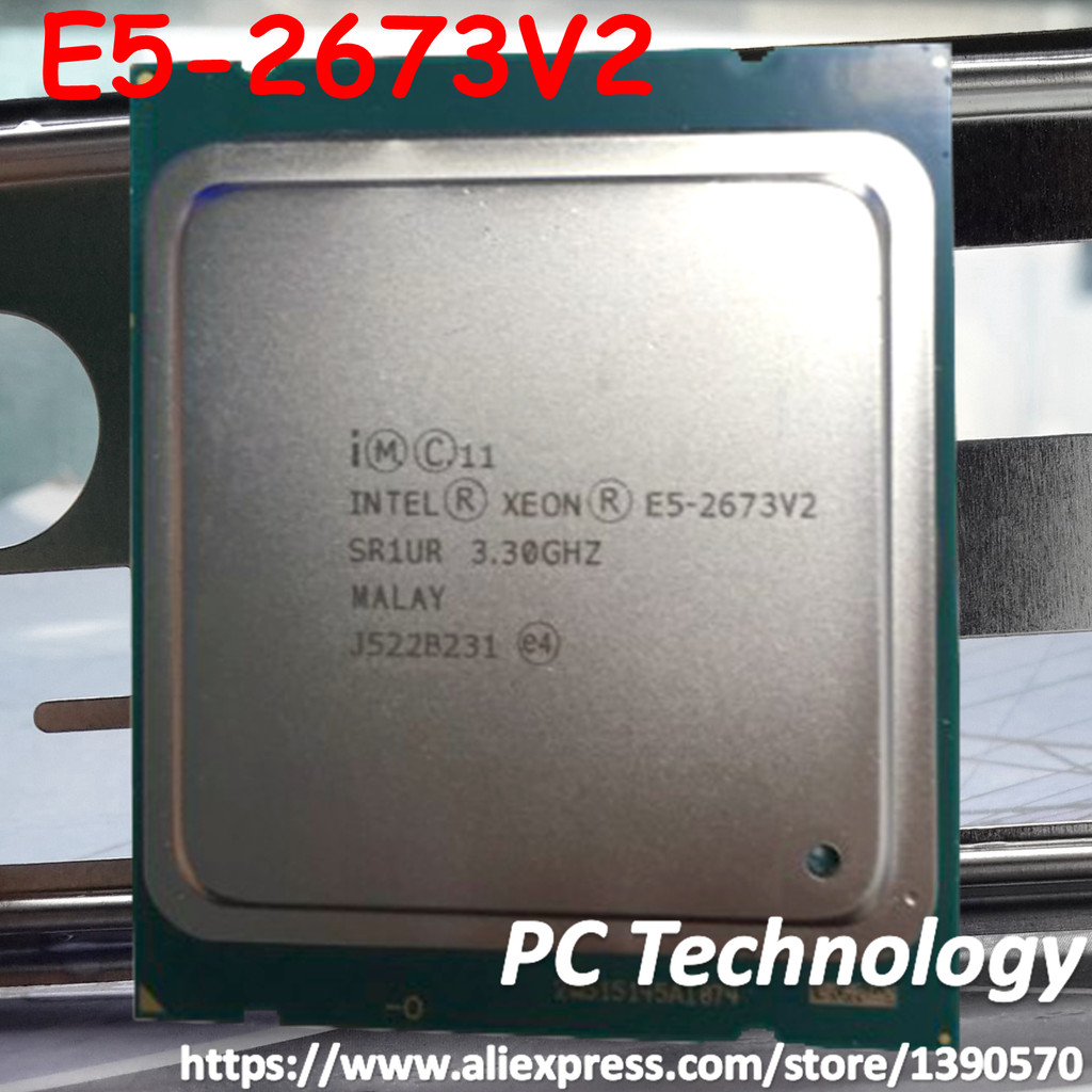 Original Intel Xeon Processor E5-2673V2 3.30GHz 8-core 25MB LGA2011 E5 2673V2 official version CPU E
