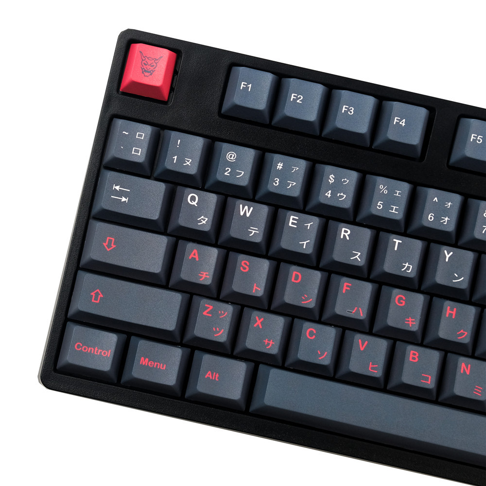 GMK Bushido Keycap Clone Japanese Cherry Profile PBT Keycaps DYE Sublimation For Mx Switch Mechanica
