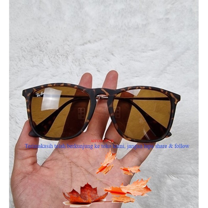 Kacamata Rayban Chris Rb4187 Lensa Kaca - Tuan Muda