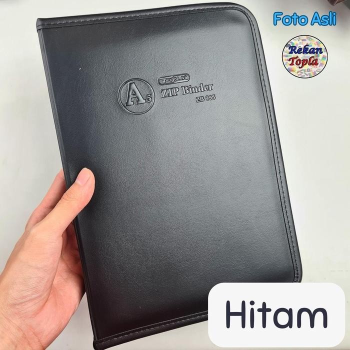 

Binder A5 / Binder Kulit A5/ Binder Reseleting A5 / Binder Kulit Reseleting A5 / Binder Premium Murah / Notebook / Notebook A5 / Berkualitas / Anti Air / Topla - Hitam