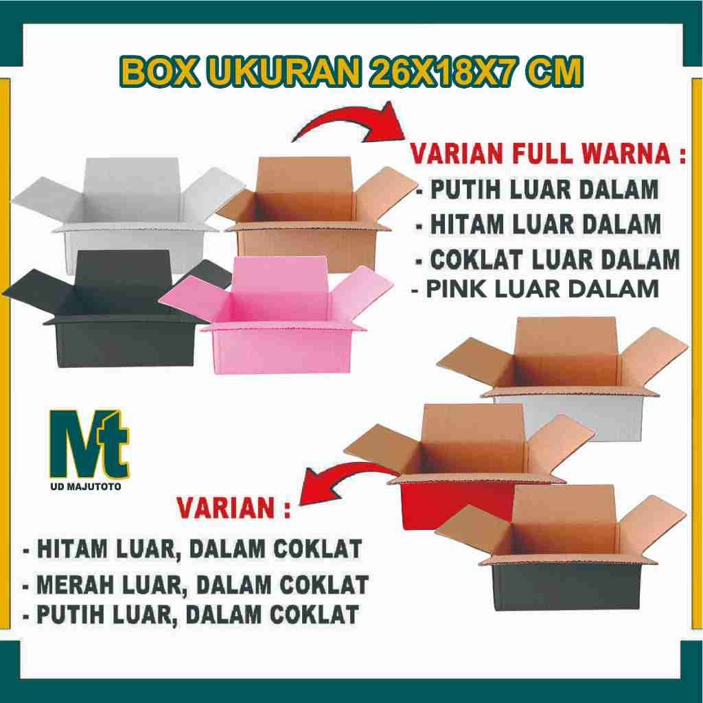 

Box 26x18x7 Cm/ Box Packing A1/ Kardus Polos