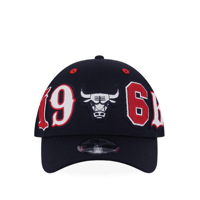 New Era 940 Mix League Patch Chicago Bulls Men's Cap - Black