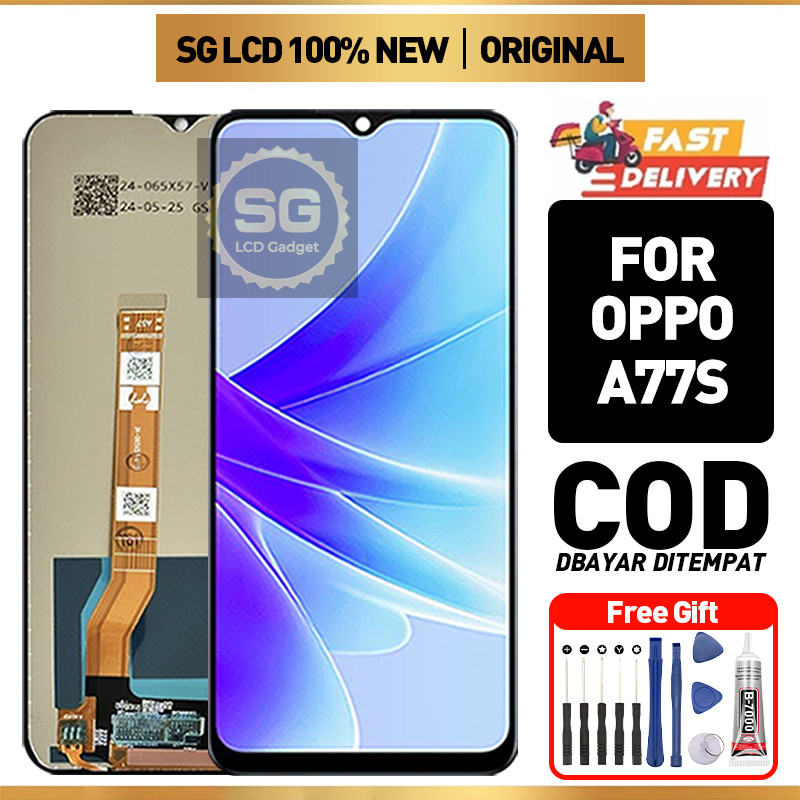 LCD For OPPO A77S Original Asli Fullset hp Touchscreen Ori For Glass Touch Screen Digitizer r7o