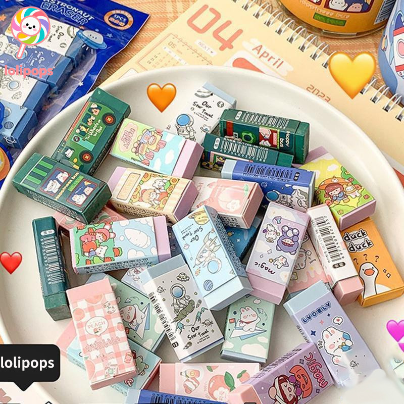 

Cute Eraser/ Penghapus Motif Lucu Kartun 5 Pcs/Set