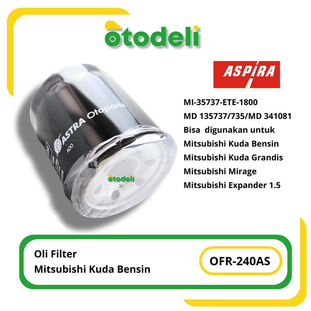 Oli Filter Mitsubishi Mirage Aspira