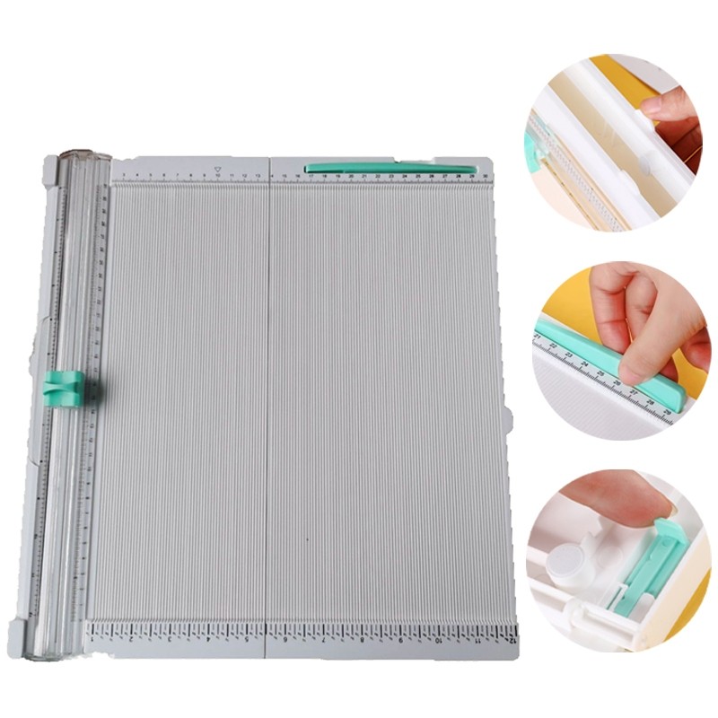 

Paper Trimmer dan Scoring Board 2in1 Foldable 861 A4 - Pemotong & Pelipat Kertas, Creaser, Creasing Tool