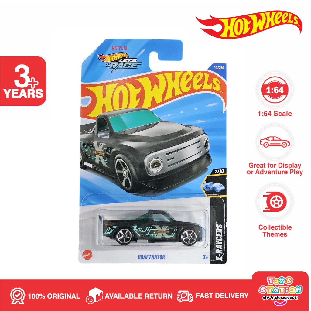 Hot Wheels Draftnator Black - Lot H 2025