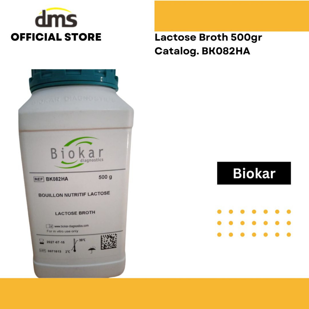 Lactose Broth Kemasan 500gr Biokar