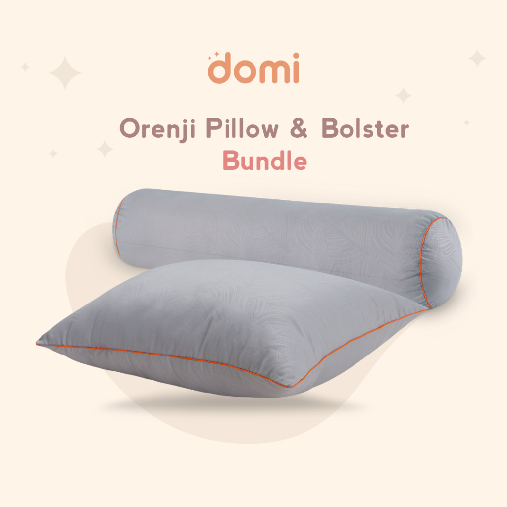 TERLARISBundling Domi Bantal Orenji + Domi Guling Orenji