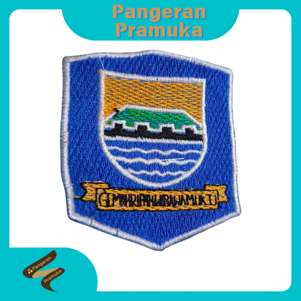 Bet Atribut Bordir PNS Logo Kota Bandung