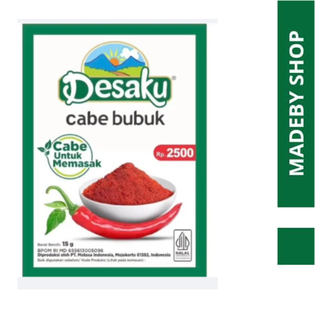 

DESAKU CABE BUBUK 15G PER PCS