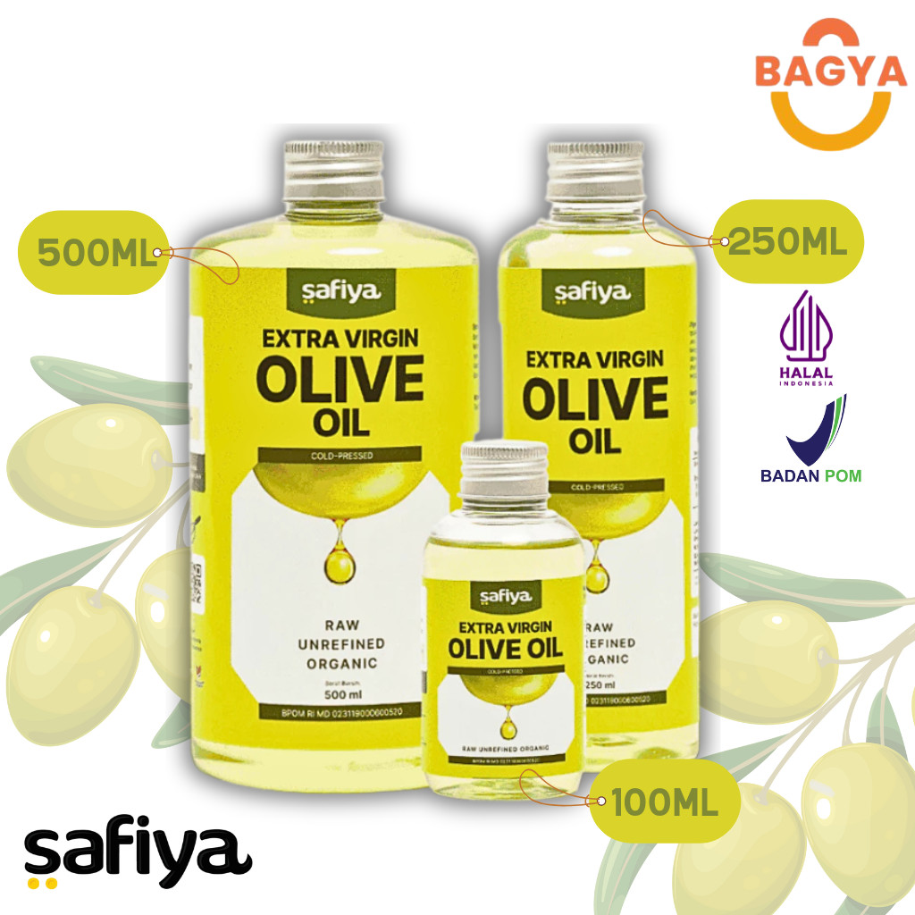 

Safiya Minyak Zaitun Extra Virgin Olive Oil Murni Organik