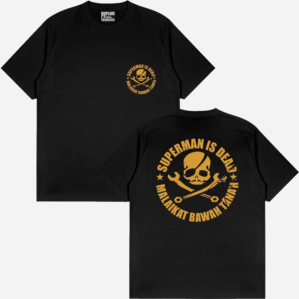 KAOS BAND SUPERMAN IS DEAD MALAIKAT BAWAH TANAH DISTRO MUSIC PREMIUM