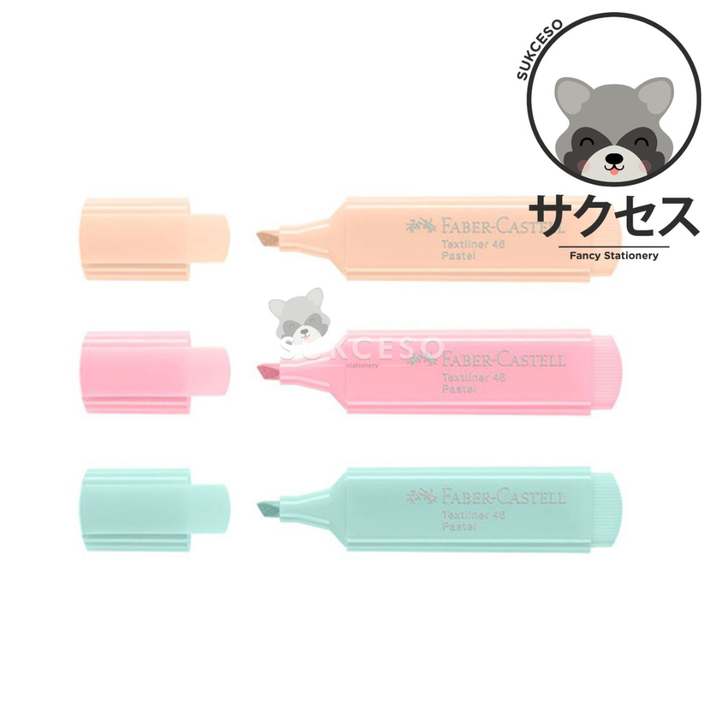 

Faber Castell Textliner 46 Pastel Stabilo Highlighter