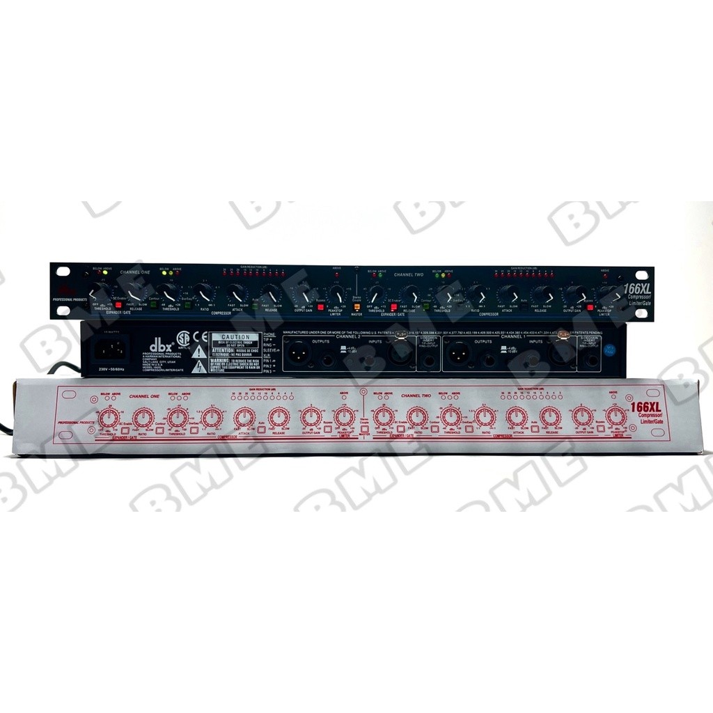DISKON DBX 166XL Compressor Limiter Grade A Kualitas Suara Tinggi ORI