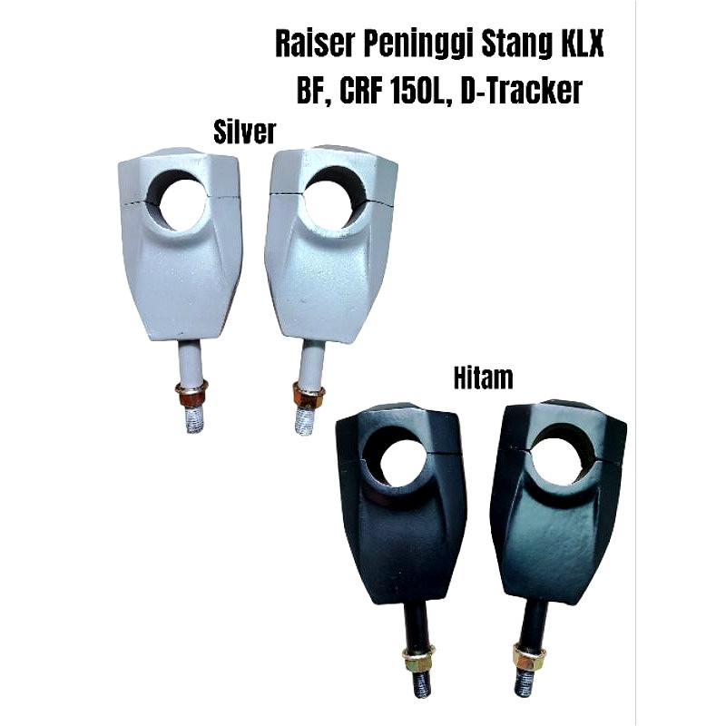 RISER PENINGGI STANG FATBAR SATU SET | RISER KLX BF/CRF150L CB 150R | RISER STANG KLX DTRACKER CRF