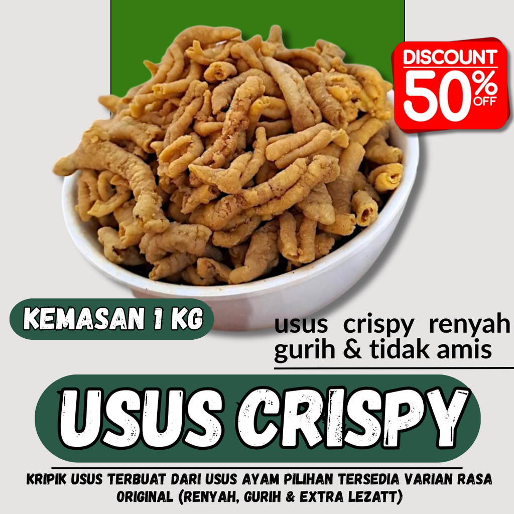 

Keripik Usus Ayam 1kg
