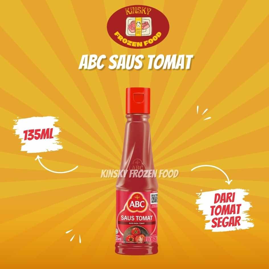 ABC SAUS TOMAT 135ML / SAUS TOMAT ABC 135 ML