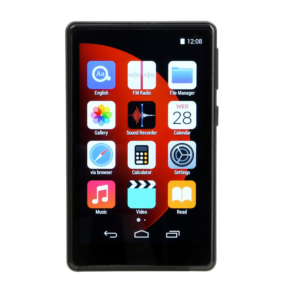 Bluetooth 5.0 MP4 MP5 Player WiFi MP3 Player 4.0"Full Touch screen 8.1 Smart System with Spotify Str