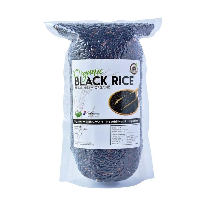 

House Of Organix Organic Black Rice Beras Hitam Organik 1 Kg