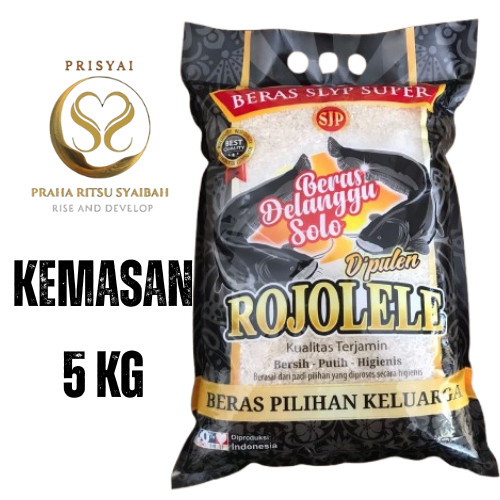 Beras Rojolele Hitam 5kg Pulen