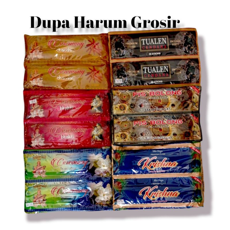 

Dupa Hio Aromatic 1 Renteng isi 6 sachet