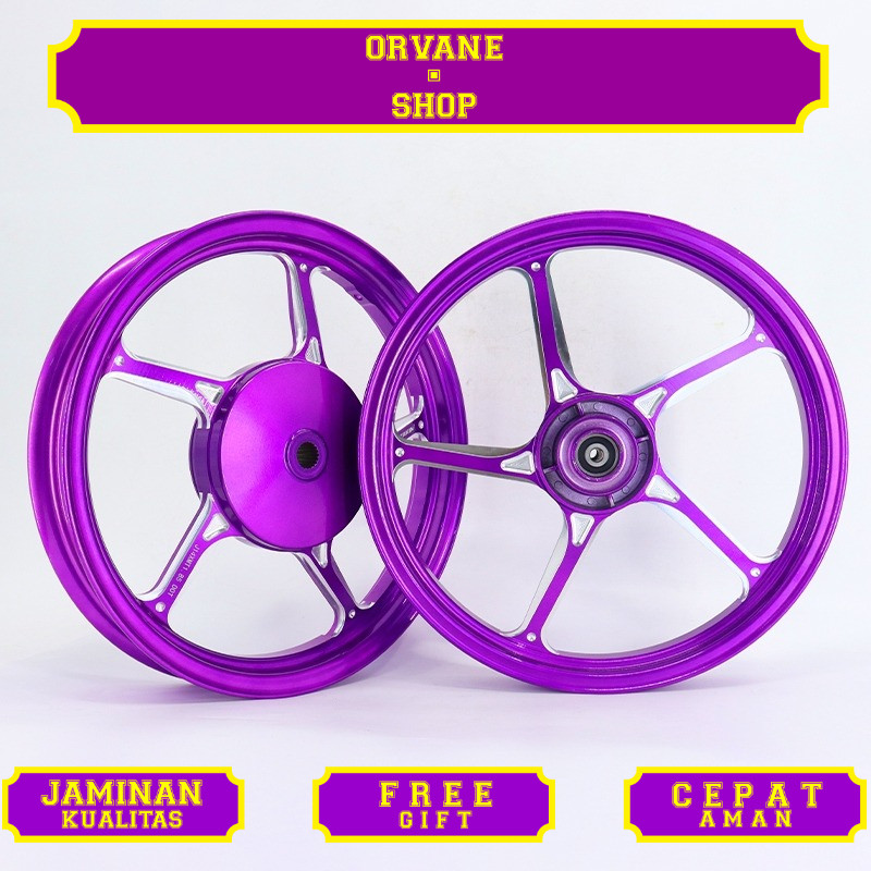 MUTAKIN racing pelek CNC VELG AK55 ring 14 ring 17 vario 125 vario 150 old / new pcx 150