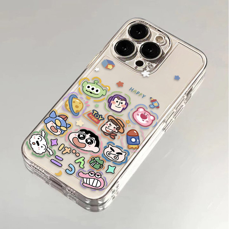 Buzz Lightyear Clear Casing Hp for IPhone 11 7Plus 8Plus X XS Max Cover for IPhone 12 Pro for IPhone