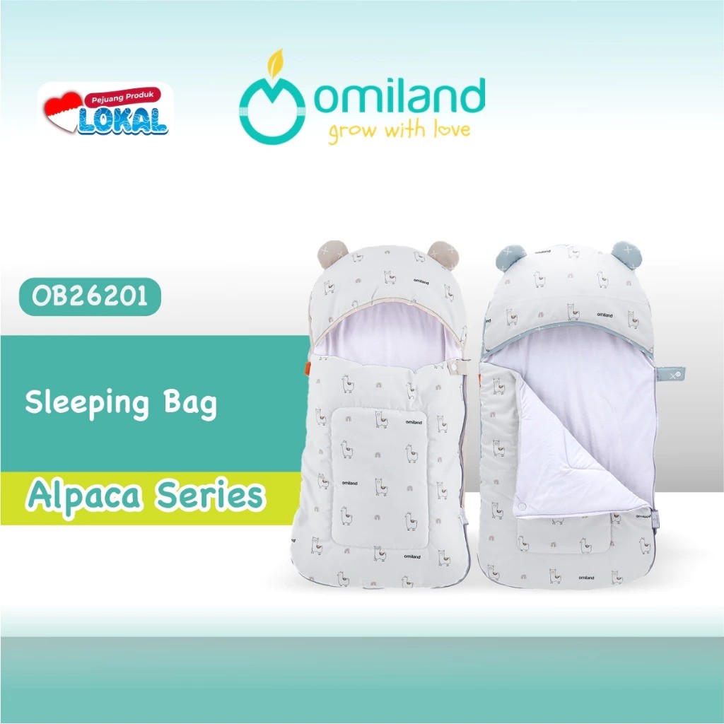 Omiland Selimut Bayi /Sleeping Bag Alpaca Series