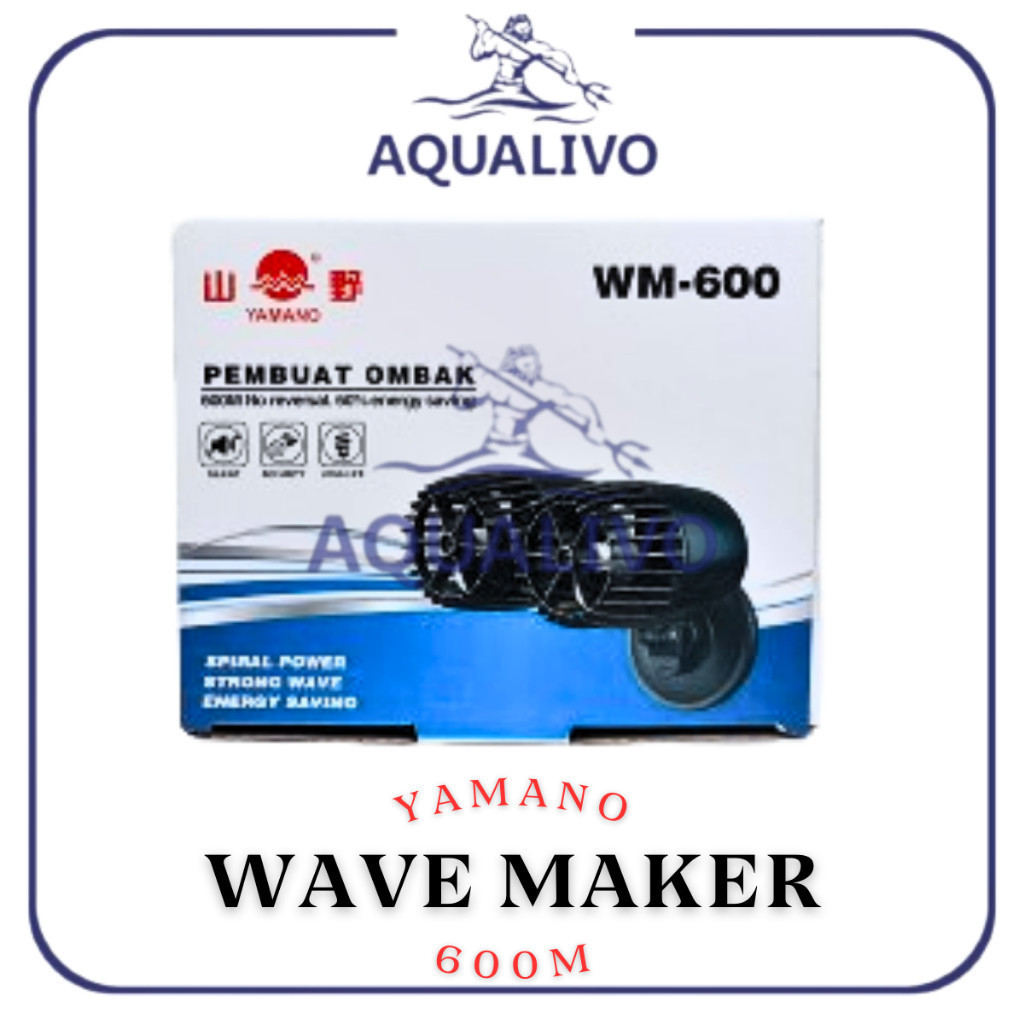 Yamano Wave Maker 600M Pembuat Ombak Arus Gelombang Kolam Ikan Koi Aquarium