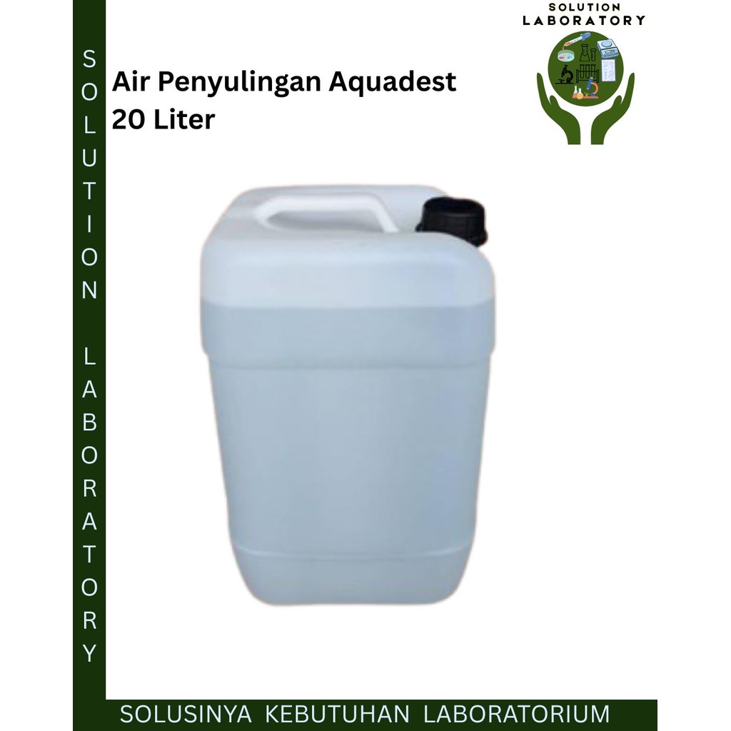 Air Penyulingan Aquadest 20 Liter
