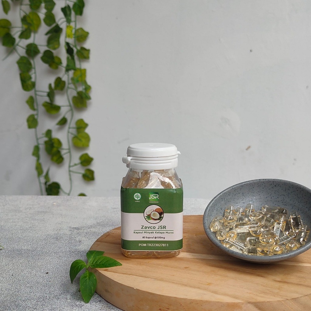 VCO JSR dr Zaidul Akbar 80 Kapsul - Virgin Coconut Oil