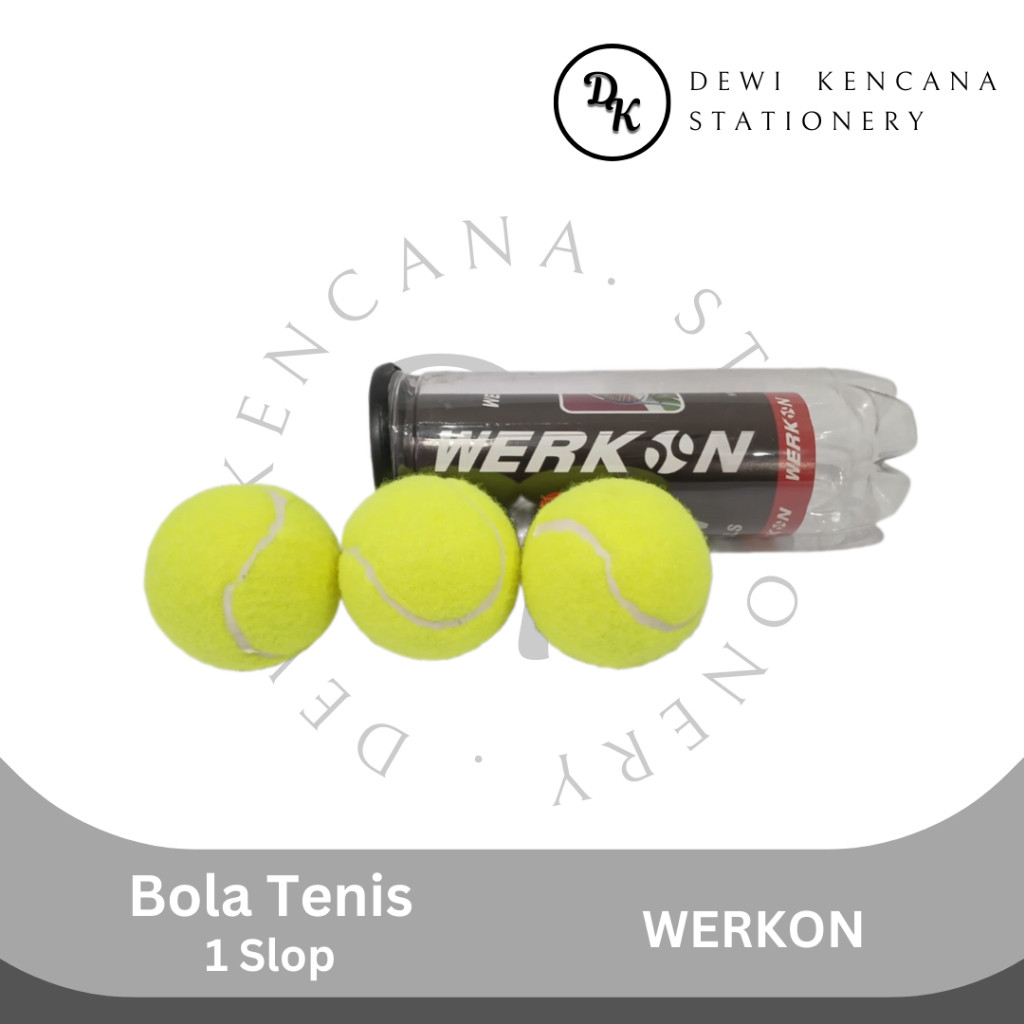 [ GERONIMO ] Bola Tenis Lapangan Werkon / Bola Tenis 1slop