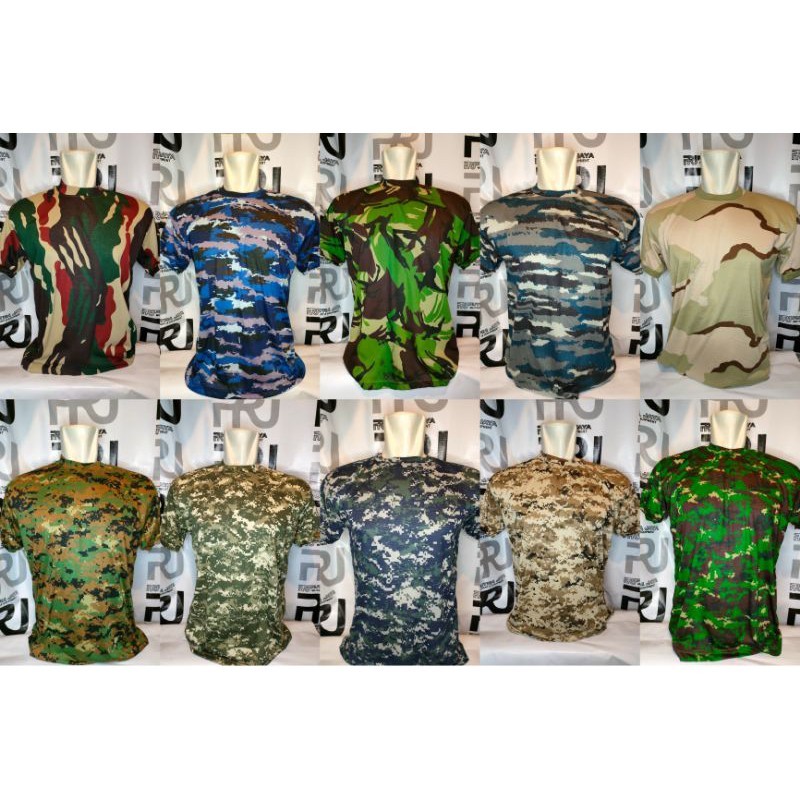 Kaos Army / Kaos Loreng Army / Kaos Loreng Pria / Kaos Loreng Terlengkap