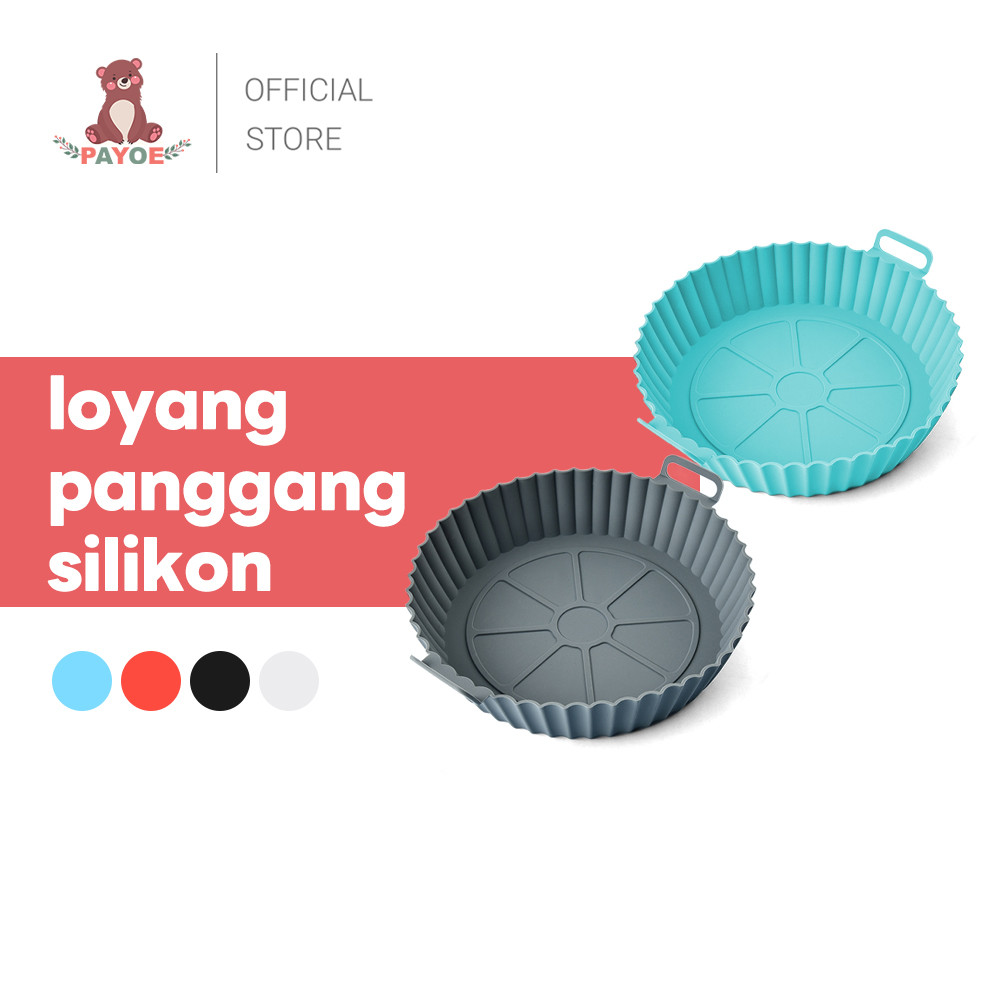 PAYOE Alas Air Fryer Loyang Air Fryer Anti Lengket​​ Tray  Air Fryer Silikon