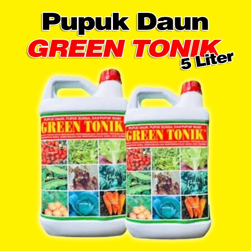 Pupuk Cair GREEN TONIK  kemasan 5 Liter