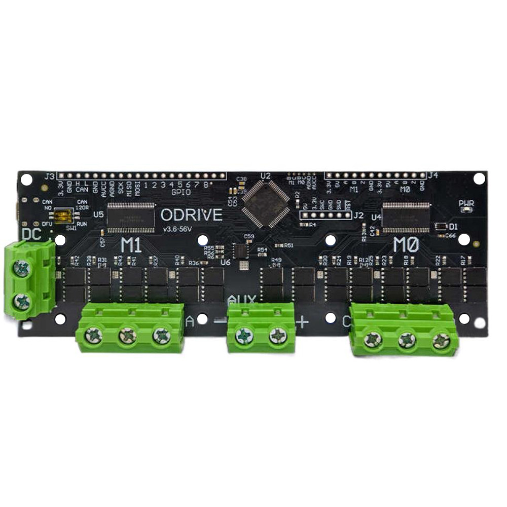 12V-56V V3.6 Version FOC-BLDC Servo Motor Controller Dual-channel BLDC Brushless Motor Control Modul