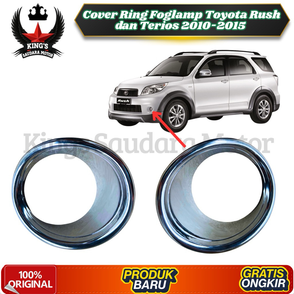 Cover Ring Foglamp Toyota Rush dan Terios 2013-2015 Best Seller Termurah