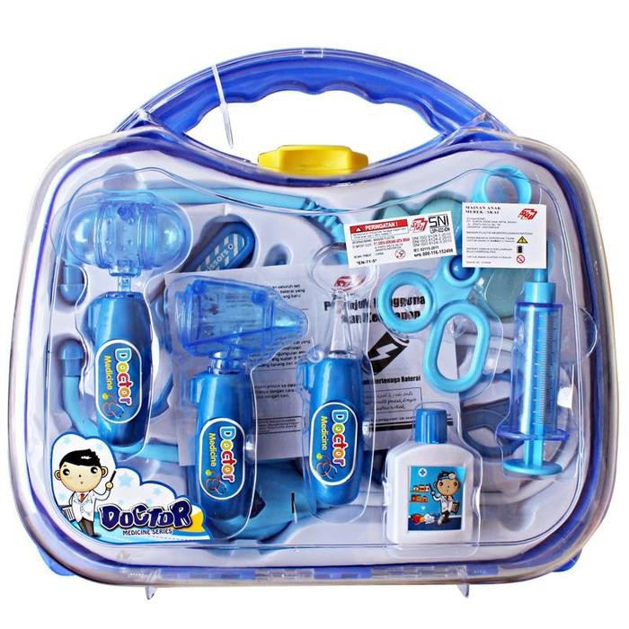 Mainan Bayi Anak Doctor Bag (Blue)
