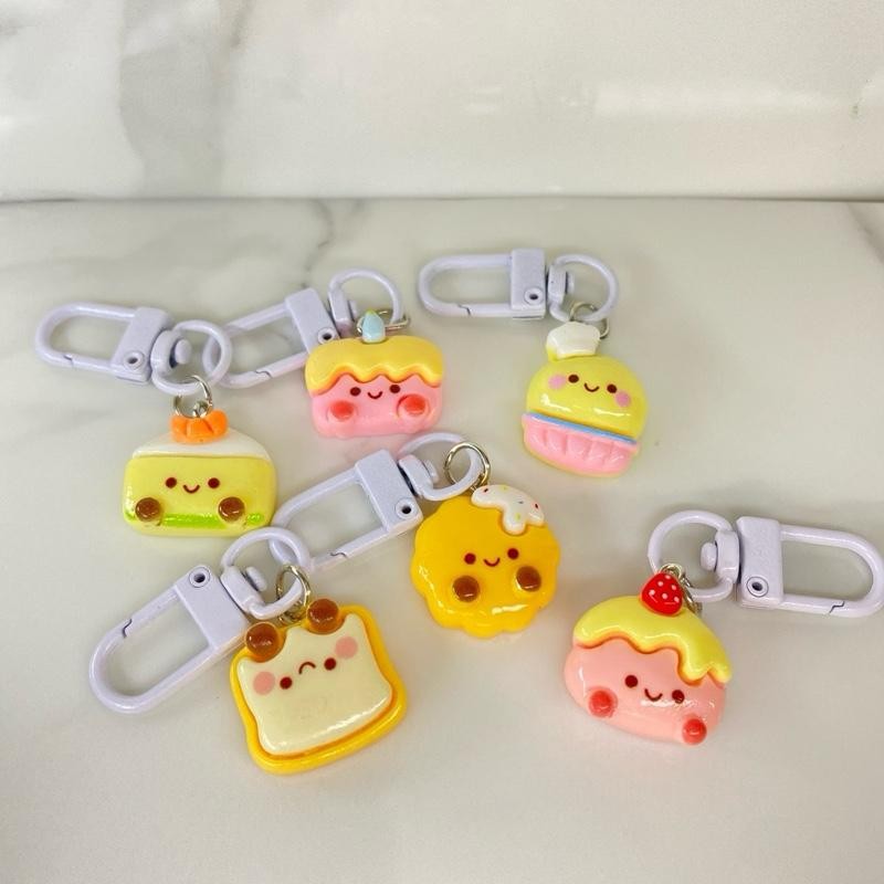 Gantungan Kunci Karakter makanan Series Lucu Gatungan Kunci/Gantungan kunci motor