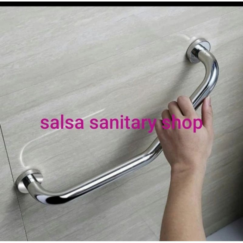 WOLDANSHOP pegangan kamar mandi stainless // grab disabily 50cm/ grab bar stailess 50cm