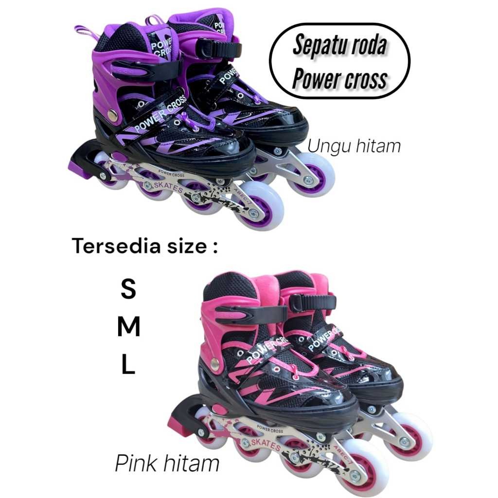 SEPATU RODA MURAH ANAK / DEWASA POWER CROSS POWER SUPERB ORIGINAL