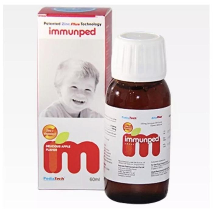 [SIMARI] Immunped made in Singapore Imunped kids syrup 60ml multivitamin anak - 60ml