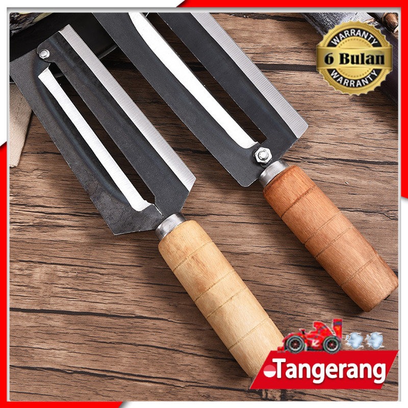 26,5cm Pisau Pengupas Tebu Ekstra Besar / Pisau Pemotong Tebu Baja Karbon / Pisau Pengupas Buah Mult
