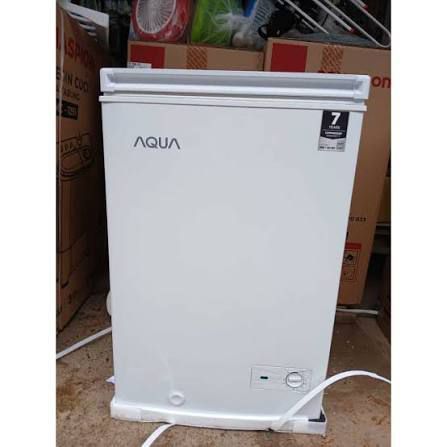 CHEST FREEZER AQUA AQF-120MC 100 LITER FREEZER BOX AQUA AQF-120MC 100 LITER KULKAS PENDINGIN DAGING 