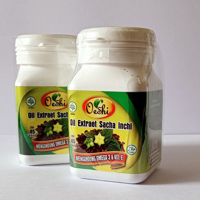[ STOK TERBARU ] Kapsul Oeshi Oil Sacha Inchi 45 Kapsul