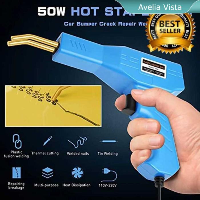 Alat Las Plastik Body Motor Bumper Mobil Solder Stapler Welding